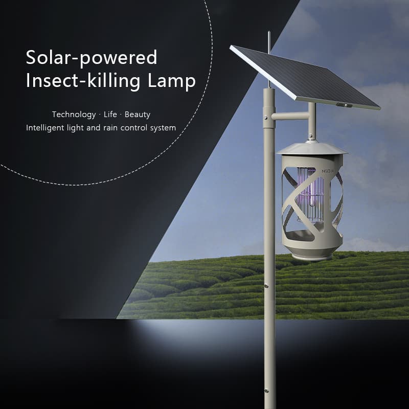 Solar-powered  Insect-killing Lamp YSD-N12